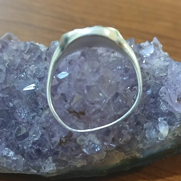 TRADE/ SPELL 'GEMINI STARGAZER' sterling silver ring - Picture 4 of 5